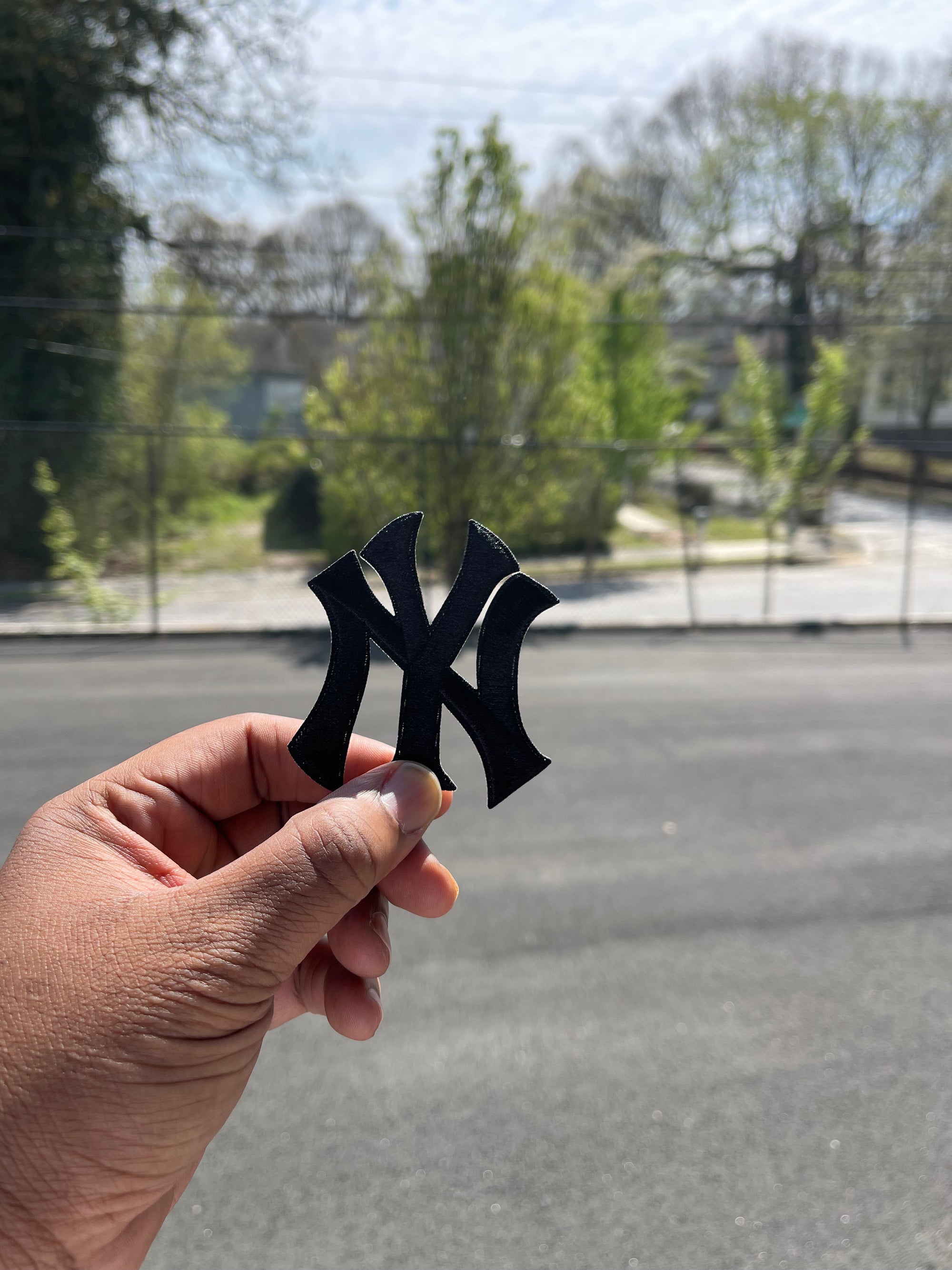 New York Yankees patch (black)