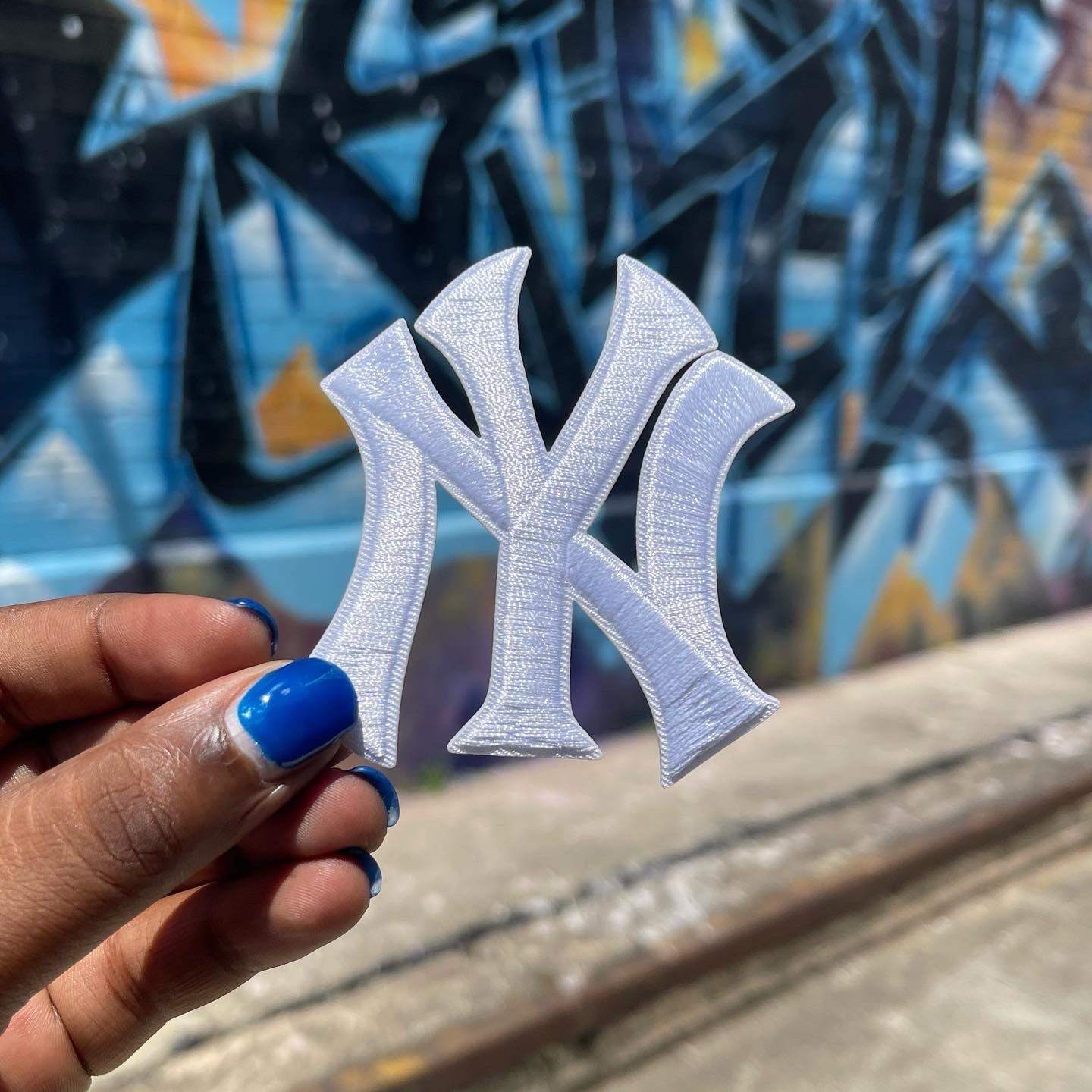 New York Yankees patch (black)