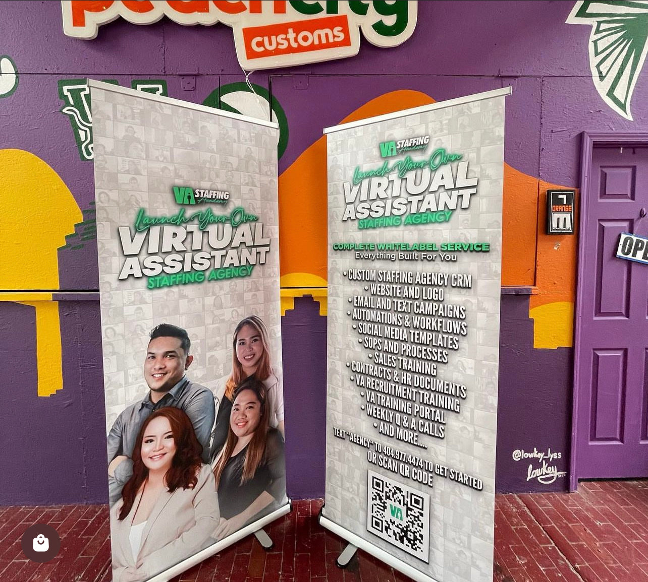 Retractable Banner and Stand