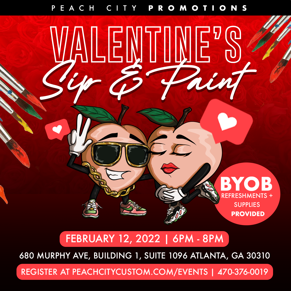 Valentine's Sip and Paint
