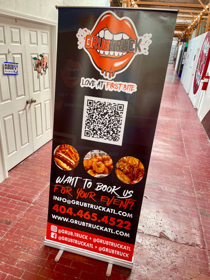 Retractable Banner and Stand