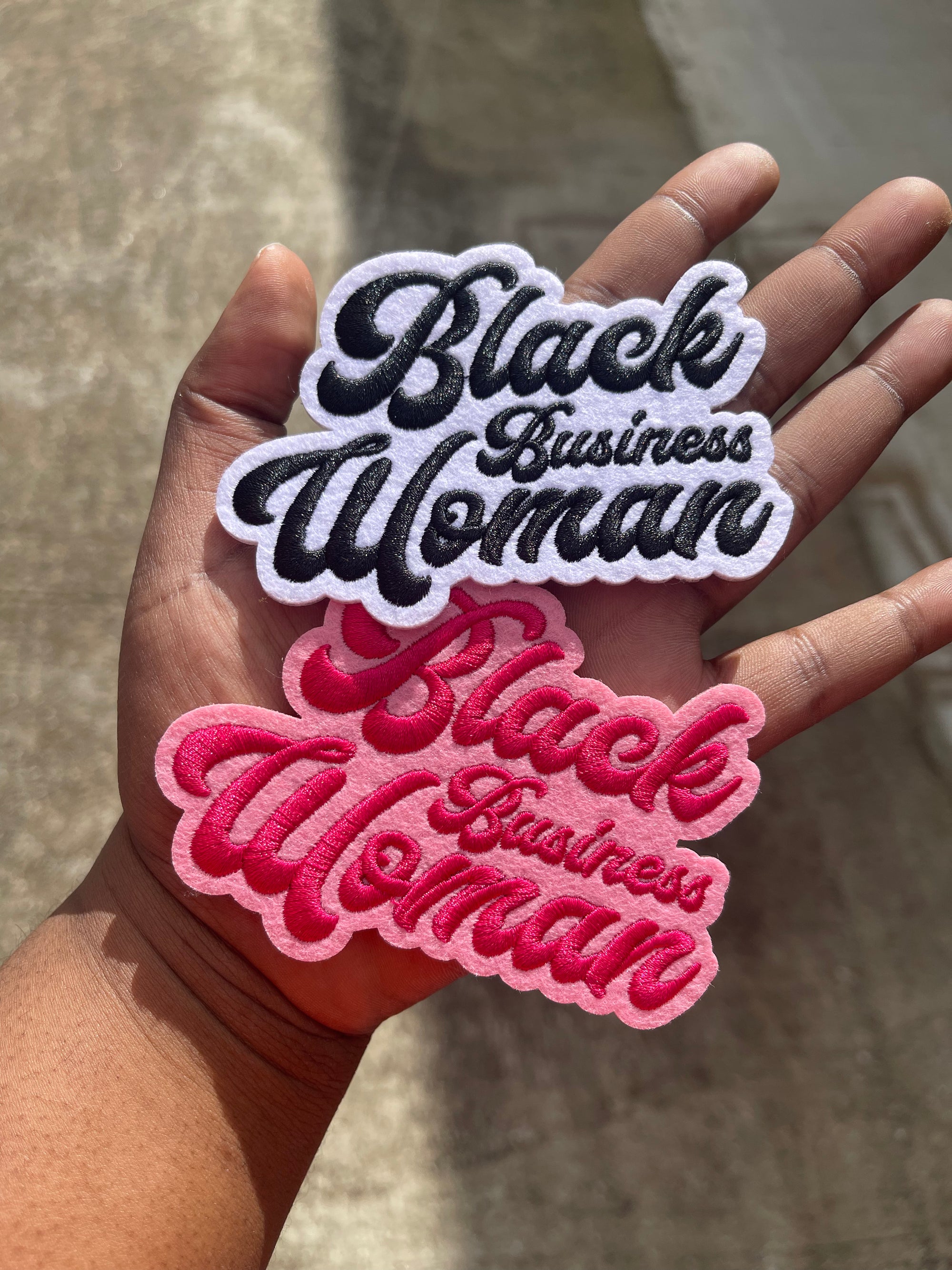 Black Business Woman Patch