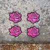 Pink Rose Patches